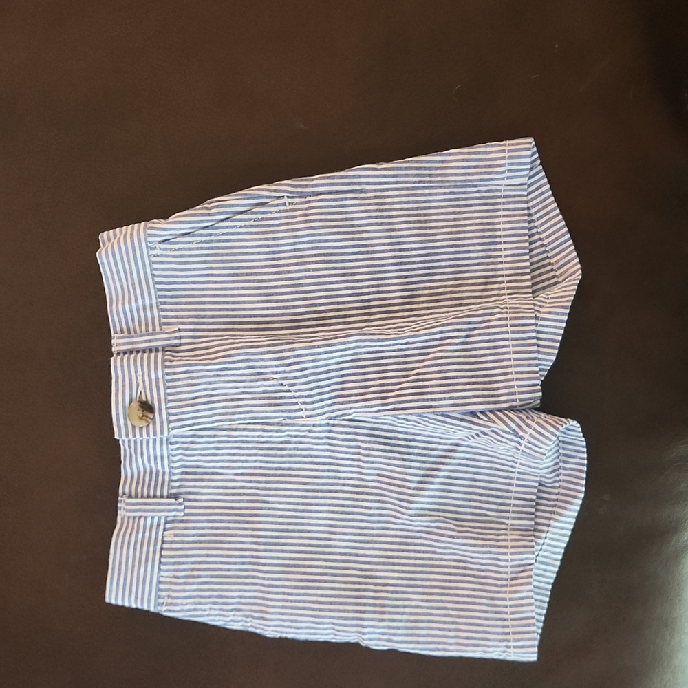 Polo seersucker shorts